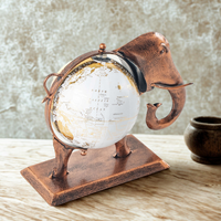 Elephant White Globe