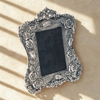 Royal Rose Silver Frame