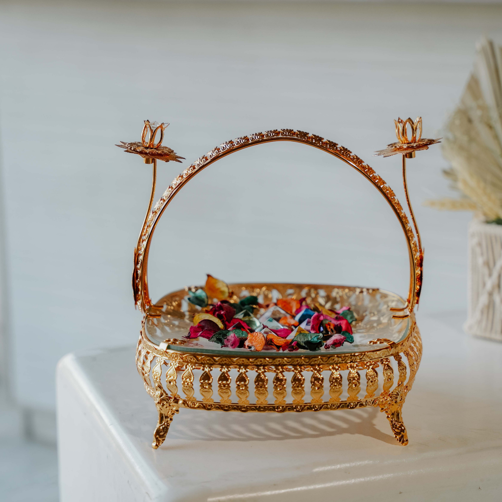 Antique Charm Tray