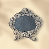 Vintage Bloom Silver Frame