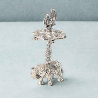 Ganesha Silver Lamp
