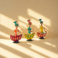 Rajasthani Folk  Figurines(set of 3)