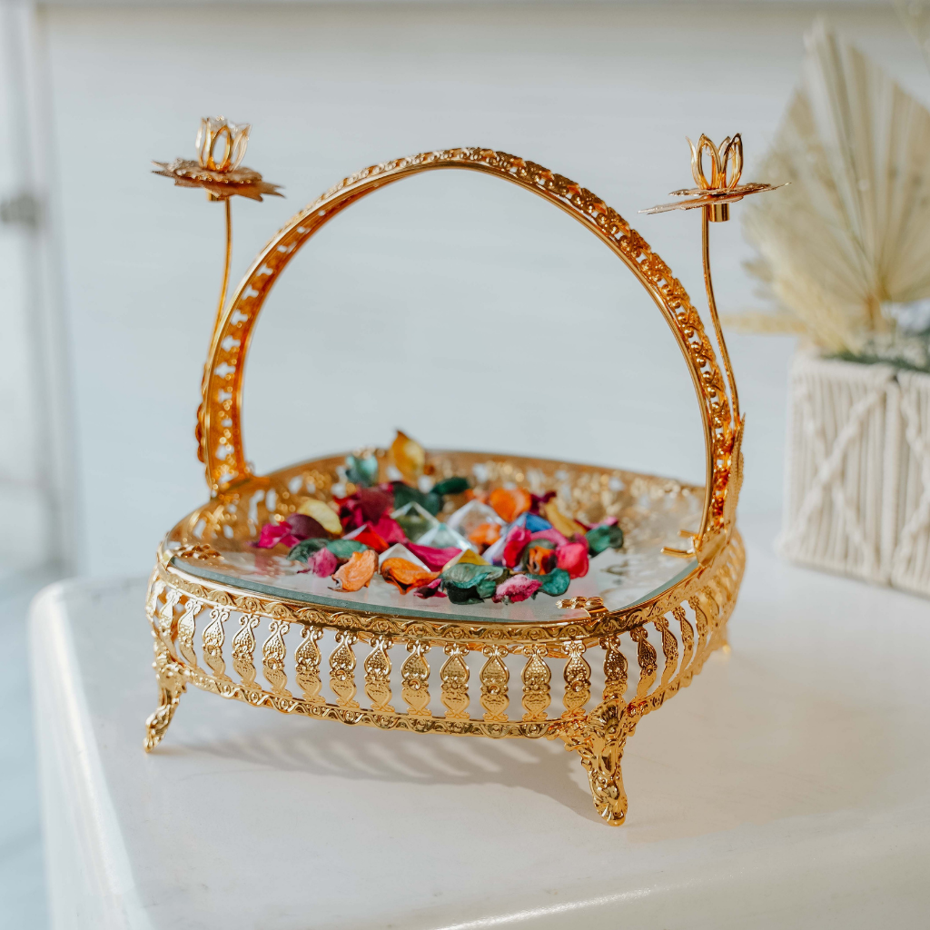 Antique Charm Tray