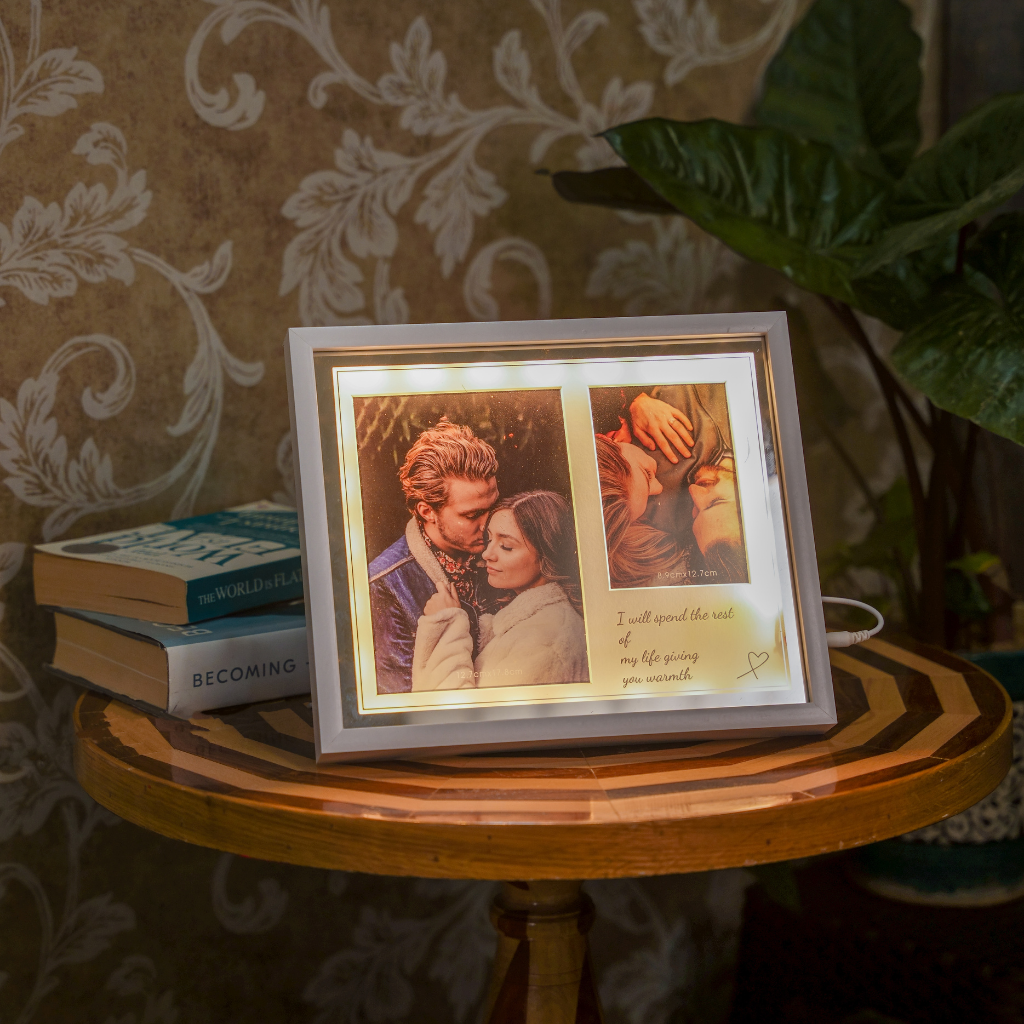 Glow Frame (Two Photos)