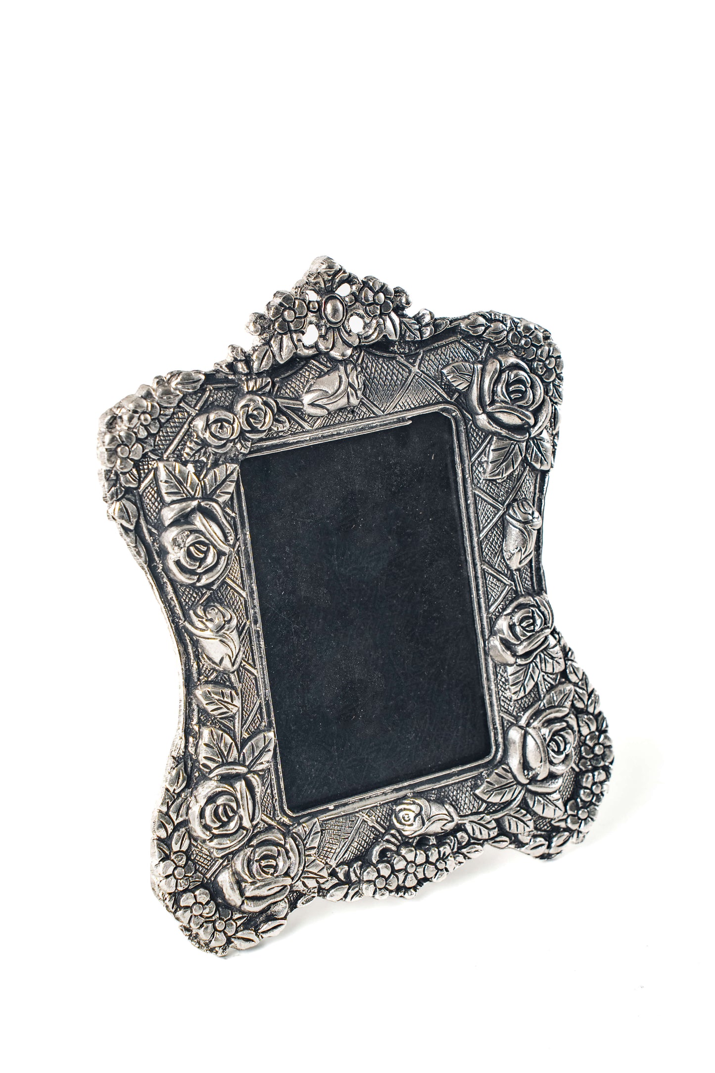 Royal Rose Silver Frame